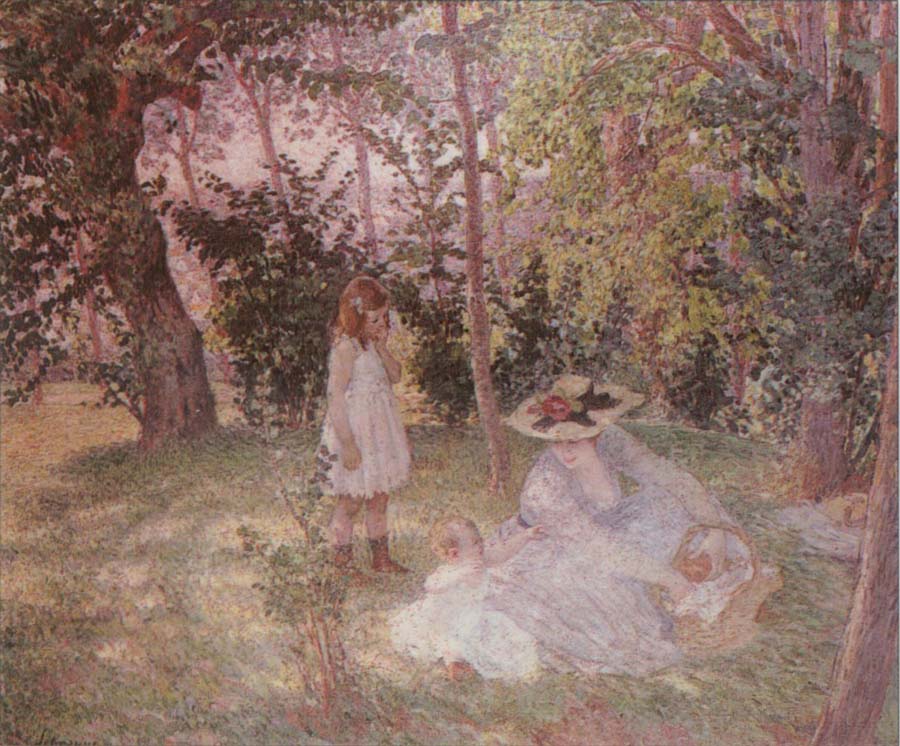 Henry Lebasques Picnic on the Grass